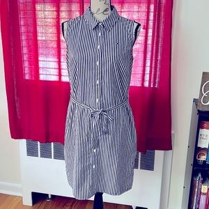 Tommy Hilfiger stripe shirt Dress sleeveless